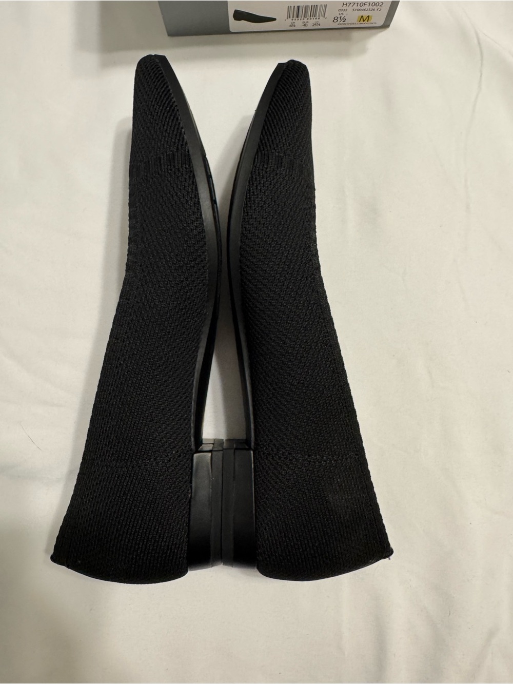 Vionic Dahlia Knit Black Slip-On Loafers - Picture 4 of 8